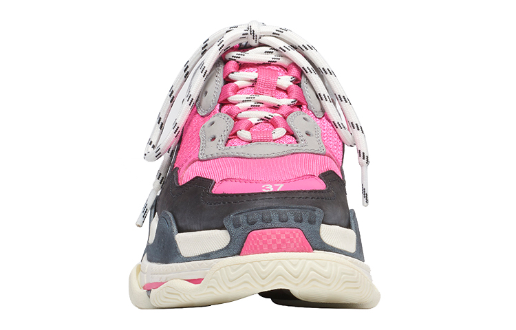 Lookbook (W) 발렌시아가 트리플 S '형광 핑크' 524039 W09OH 6470