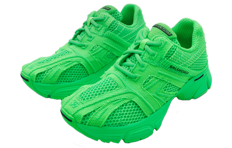 (W) Balenciaga Triple S 'Fluorescent Green' 圖 2