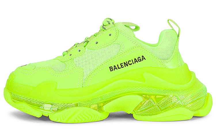 (W) Balenciaga Triple S 'Fluorescent Green'