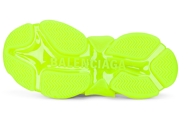 (W) Balenciaga Triple S 'Fluorescent Green' 圖 5