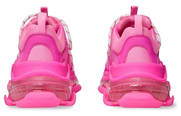 (W) Balenciaga Triple S 'Fluorescent Pink' 圖 6