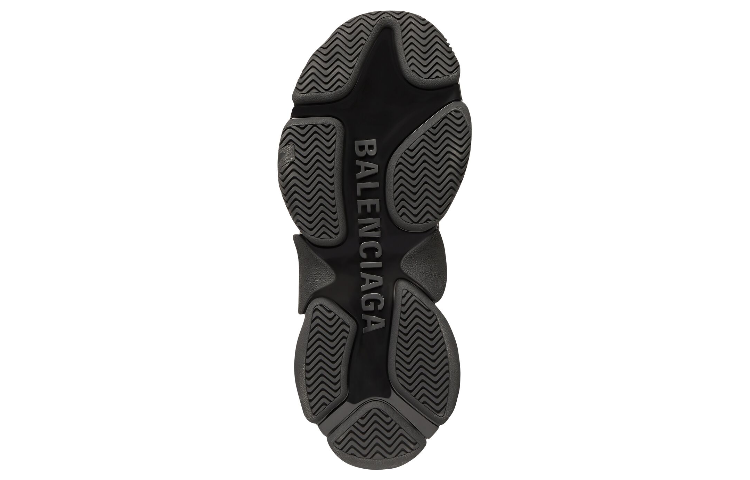 (W) Balenciaga Triple S 'Logotype - Black' 圖 5