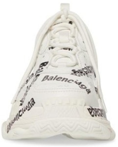 (W) 巴黎世家 Triple S '字母标志 - 白色' 524039-W2FAB-9010 Shop (W) 巴黎世家 Triple S '字母标志 - 白色' 524039-W2FAB-9010