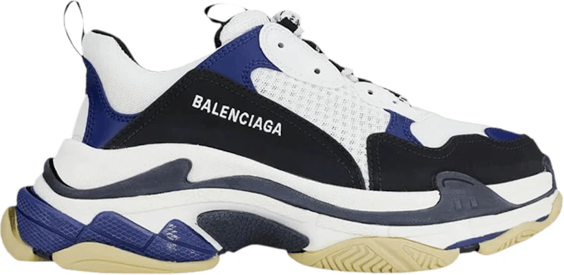 (W) Balenciaga Triple S 'Azul Marino Negro' 524039-W09OM-9087 Buy (W) Balenciaga Triple S 'Azul Marino Negro' 524039-W09OM-9087