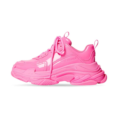 (W) Balenciaga Triple S 'Pink Lace-Up'