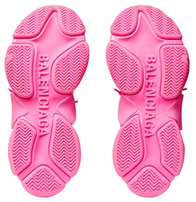 Balenciaga巴黎世家 Triple S 系帶 低筒 爸爸鞋 女款 粉色 Sizing Balenciaga巴黎世家 Triple S 系帶 低筒 爸爸鞋 女款 粉色