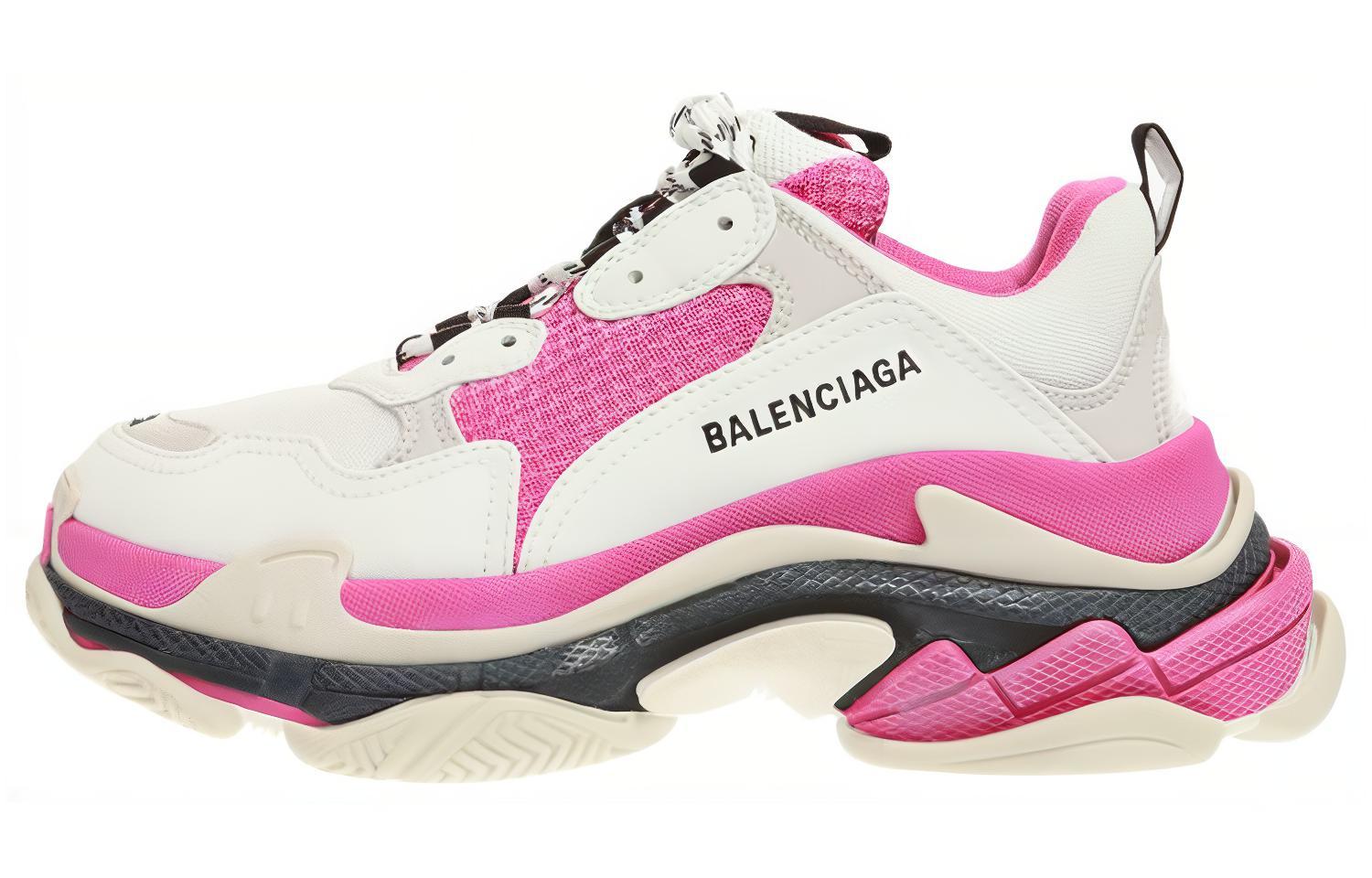 (Women) Balenciaga Triple S 'Pink White'  524039 W09OM 9021