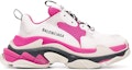 Order (W) Balenciaga Triple S 'Pink White' Sepatu Wanita 524039 W09OM 9021