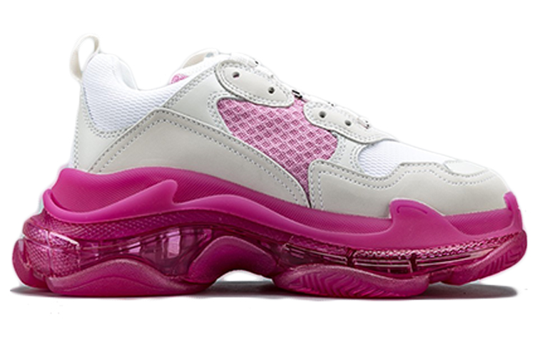 (W) Balenciaga Triple S 'Pink White Clear Sole' 圖 2