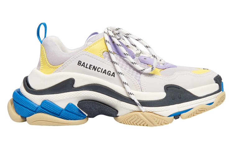(W) Balenciaga Triple S 'Purple Yellow' 圖 2