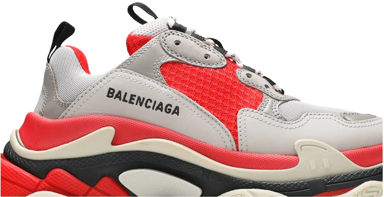 (W) Balenciaga Triple S 'Merah' 524039 W09OH 6495 Order (W) Balenciaga Triple S 'Merah' 524039 W09OH 6495
