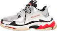 Buy (W) Balenciaga Triple S 'Merah Perak Putih' 2019 524039 W09O3 1081