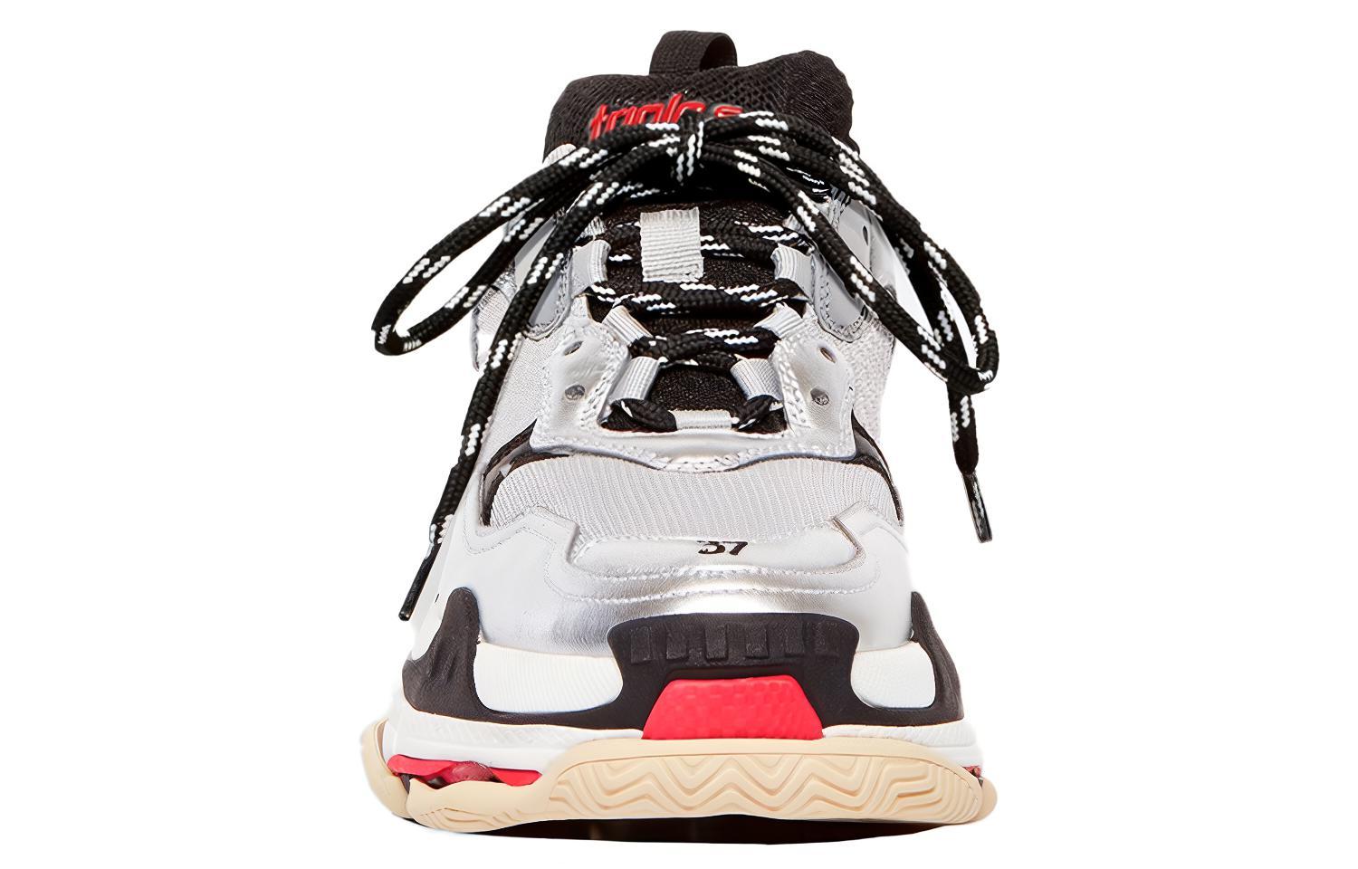 Lookbook (W) Balenciaga Triple S 'Merah Perak Putih' 2019 524039 W09O3 1081