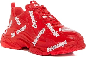 (W) バレンシアガ トリプルS レッド/ホワイト 524039W2FAB6090 Lookbook (W) バレンシアガ トリプルS レッド/ホワイト 524039W2FAB6090