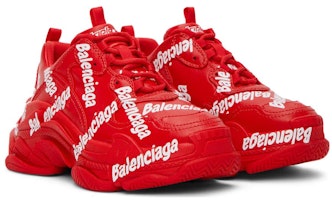 (W) バレンシアガ トリプルS レッド/ホワイト 524039W2FAB6090 Shop (W) バレンシアガ トリプルS レッド/ホワイト 524039W2FAB6090