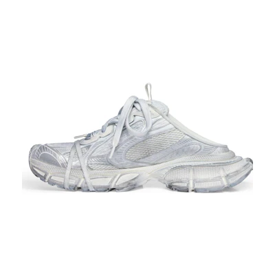 (W) Balenciaga 3XL Mules 'Silver White'