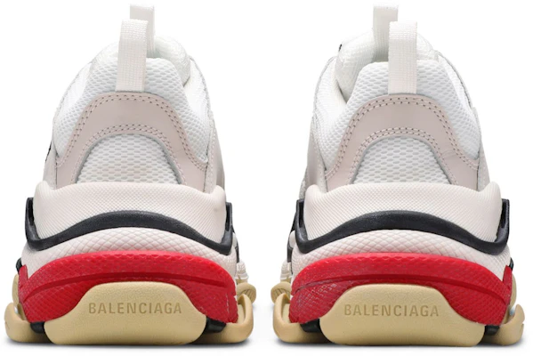 (W) バレンシアガ トリプルS 白黒赤 (2019) 524037 W09E1 9000 Sizing (W) バレンシアガ トリプルS 白黒赤 (2019) 524037 W09E1 9000