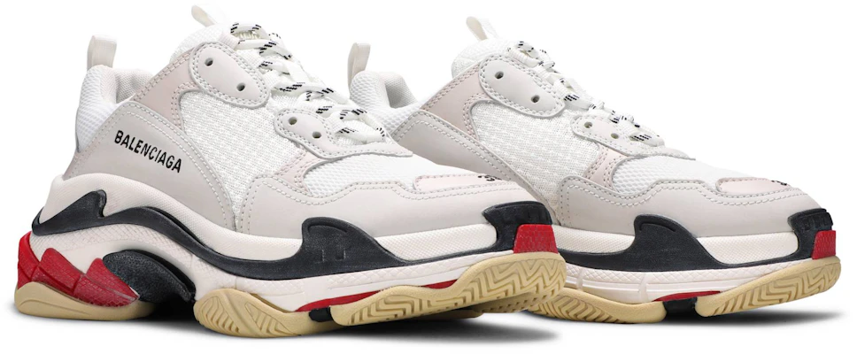 Red black 2025 and white balenciaga