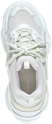 巴黎世家 Balenciaga Triple S 時尚綁帶老爹鞋 女款 白色 夜光 Shop 巴黎世家 Balenciaga Triple S 時尚綁帶老爹鞋 女款 白色 夜光