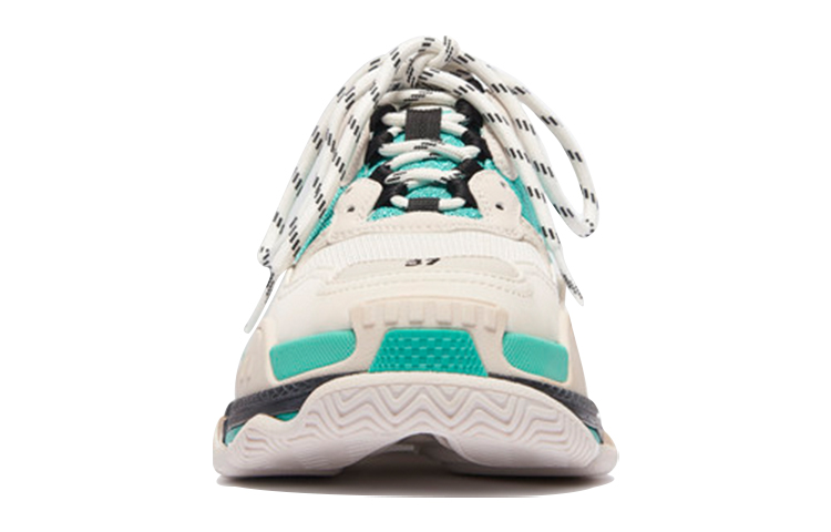 (W) Balenciaga Triple S 'White Green' 2019 圖 4