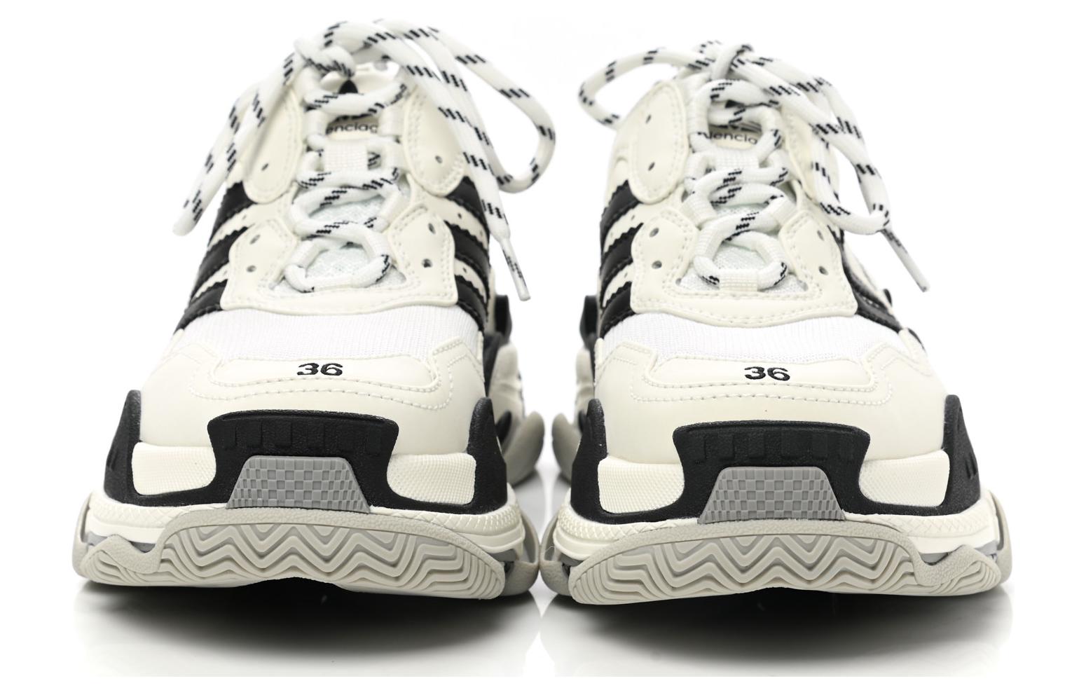 (W) Balenciaga Triple S 'White Grey' 圖 3