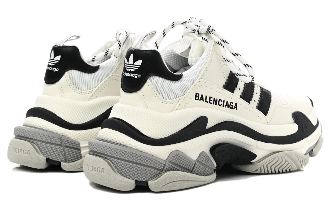 (W) Balenciaga Triple S 'White Grey' 圖 4