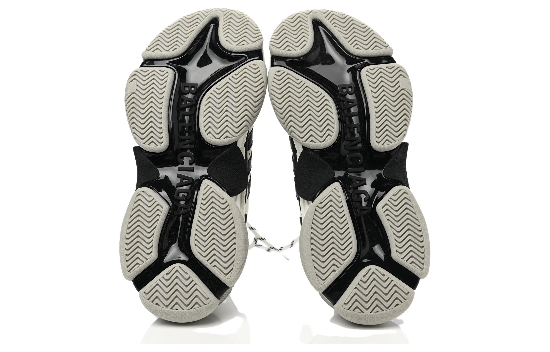 (W) Balenciaga Triple S 'White Grey' 圖 5