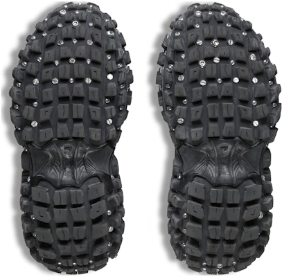 (W) Balenciaga Bouncer Screw Sneakers 'Jaring Hitam dan Nilon' 685611W2RAD1081 Sizing (W) Balenciaga Bouncer Screw Sneakers 'Jaring Hitam dan Nilon' 685611W2RAD1081