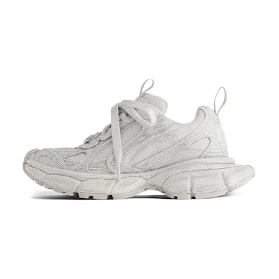 (W) Balenciaga 3XL Sneaker 'Rhinestones - Light Grey'