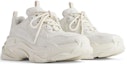 Lookbook (W) Balenciaga Triple S Low 'White Comfort' Putih Lelaki Comfort. 524039W2FWA