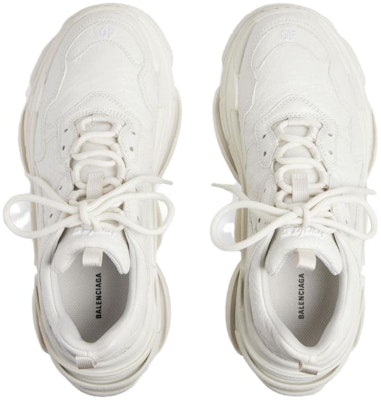 (W) Balenciaga Triple S Low 'White Comfort' Putih Lelaki Comfort. 524039W2FWA Shop (W) Balenciaga Triple S Low 'White Comfort' Putih Lelaki Comfort. 524039W2FWA