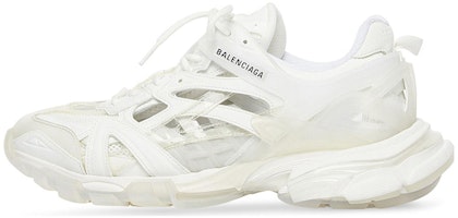 (Women) Balenciaga Triple S Low 'White Leather' 668822W3CT19000 (Women) Balenciaga Triple S Low 'White Leather' 668822W3CT19000