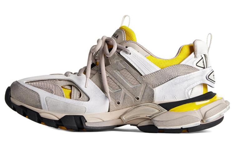 (W) Balenciaga Track Sneakers 'Yellow White Beige'