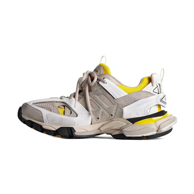 (W) Balenciaga Track Sneakers 'Yellow White Beige'