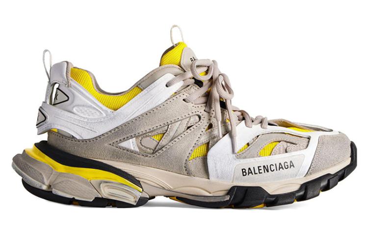 (W) Balenciaga Track Sneakers 'Yellow White Beige' 圖 3