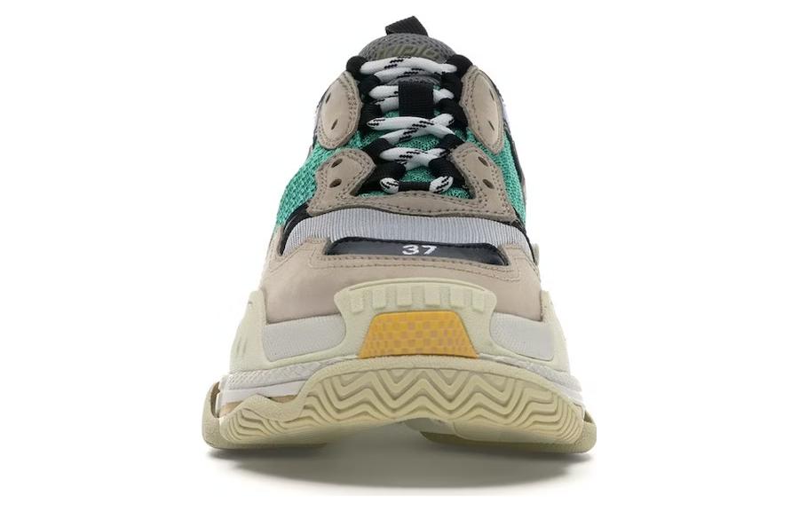 (W) Balenciaga Triple S Sneaker 2018 'Green Yellow' 圖 4