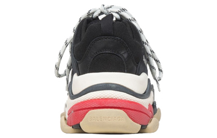 (W) Balenciaga Triple S Sneaker 2023 'Black Red' 圖 3