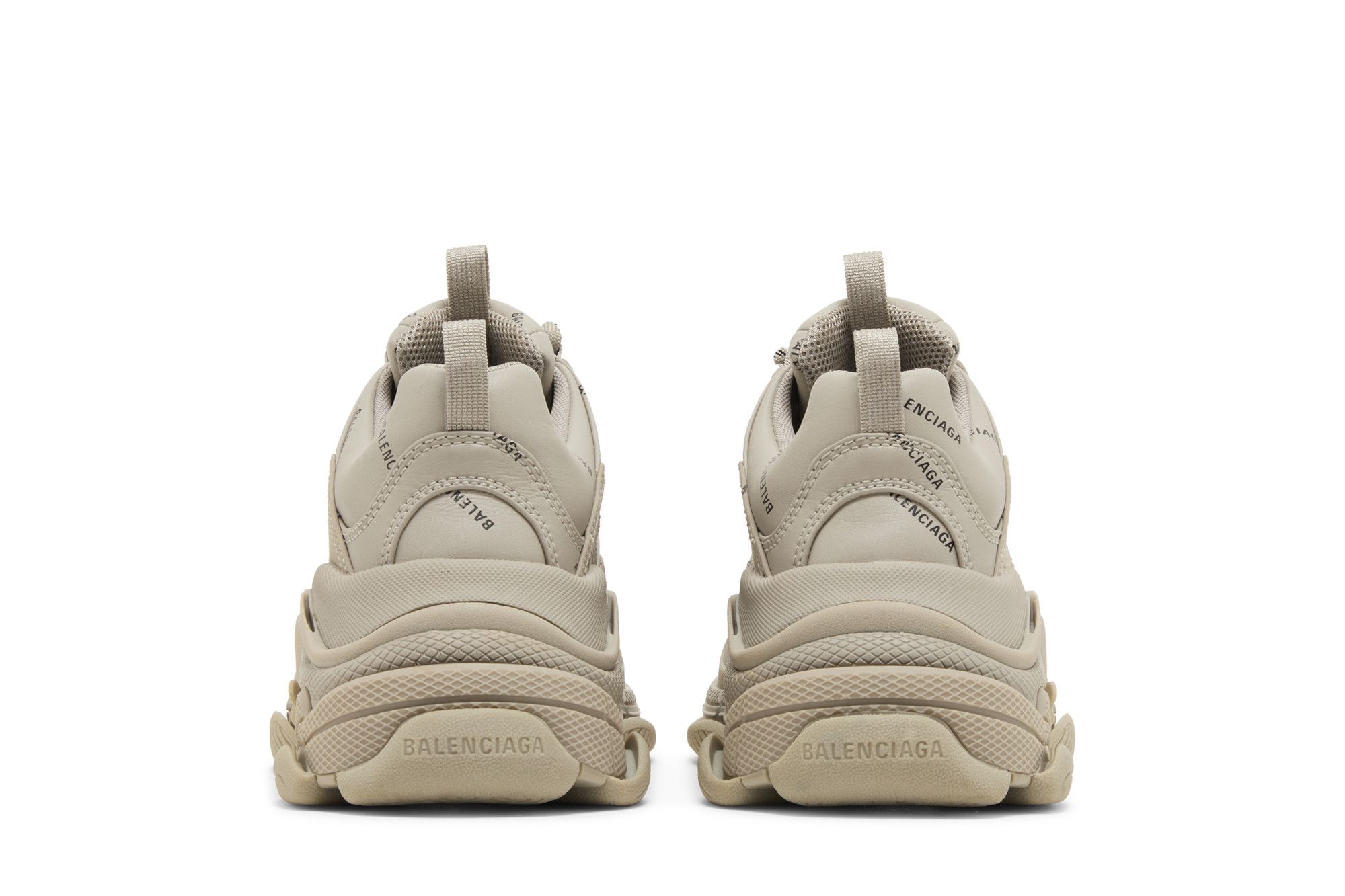 Details for (W) Balenciaga Triple S Zapatillas 'Logotipo Completo - Beige' 524039W2FA19710