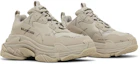 Cheap (W) Balenciaga Triple S Zapatillas 'Logotipo Completo - Beige' 524039W2FA19710