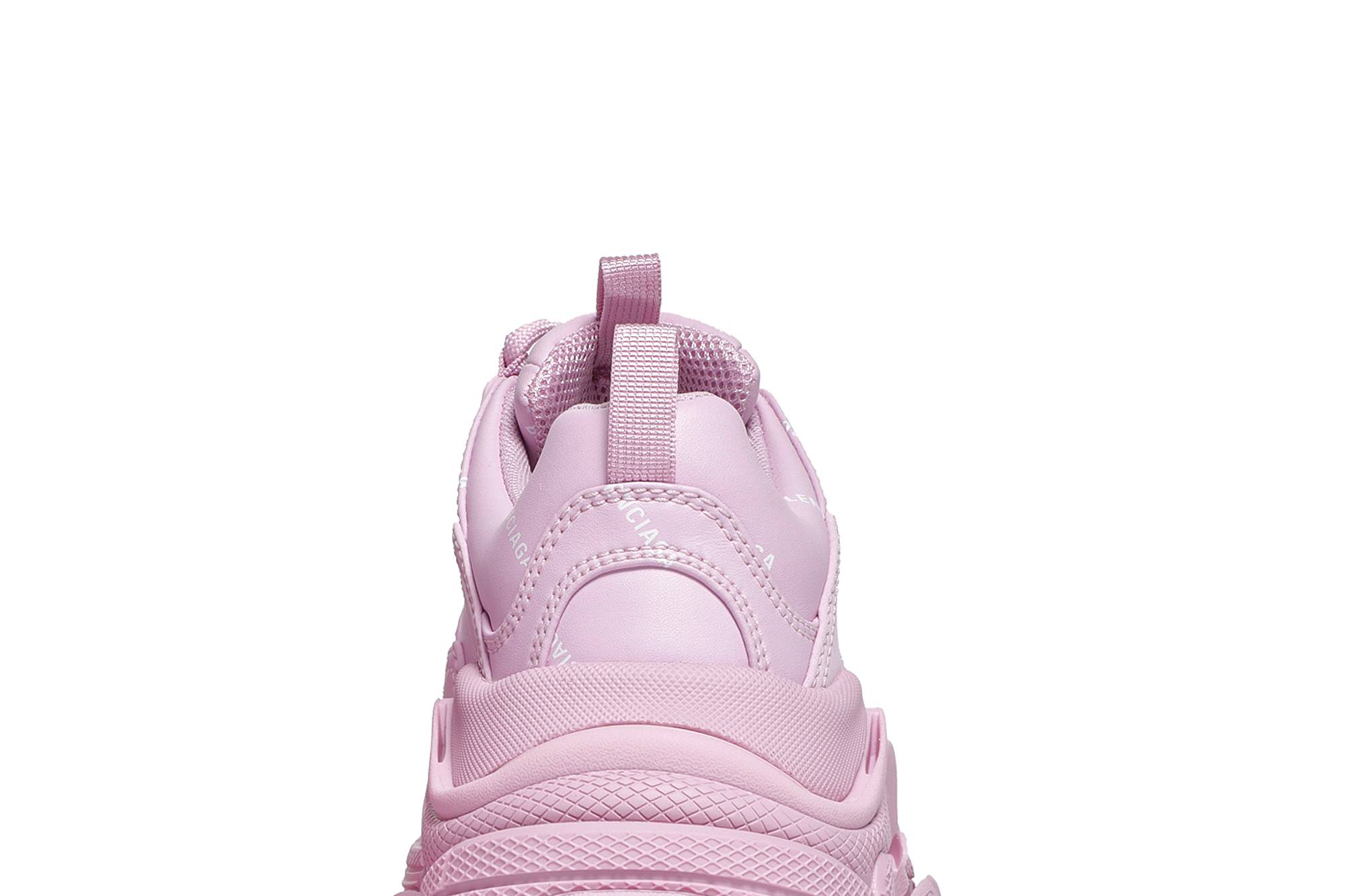 (W) Balenciaga Triple S Sneaker 'Allover Logo - Pink' 圖 7