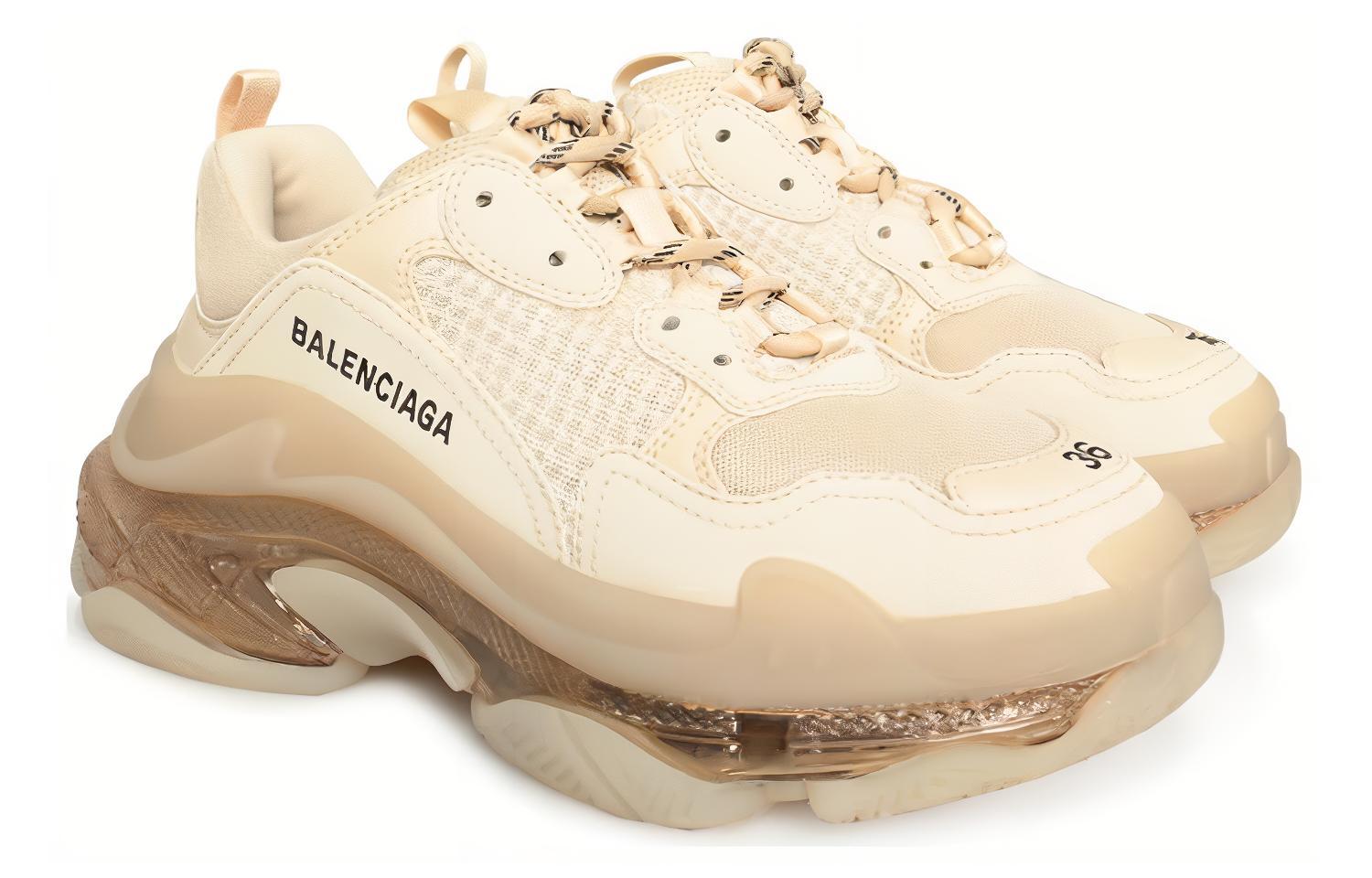 Lookbook (W) Zapatillas Balenciaga Triple S 'Beige' 544351-W2FB1-9005