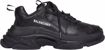 (Women) Balenciaga Triple S Sneaker 'Black' 524039-W2FA5-1000 (Women) Balenciaga Triple S Sneaker 'Black' 524039-W2FA5-1000