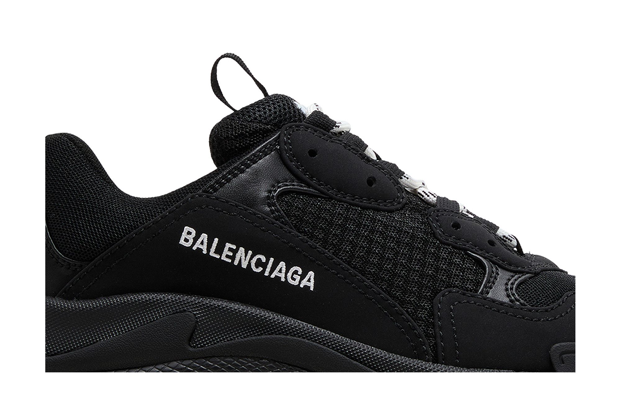 Order (W) Balenciaga Triple S Sneaker 'Hitam' 524036 W2CA1 1000