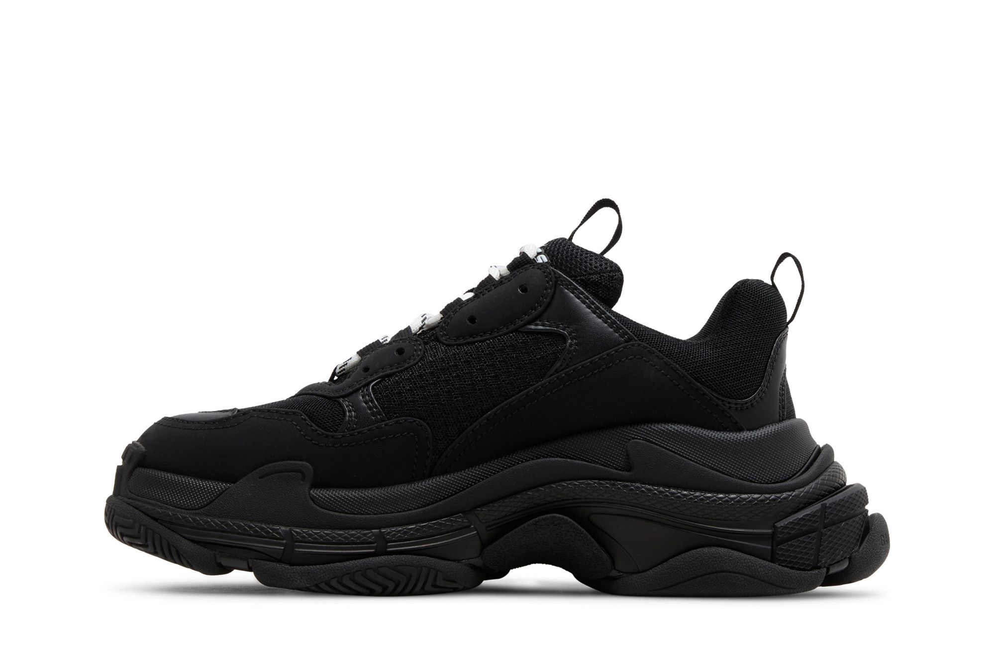 Lookbook (W) Balenciaga Triple S Sneaker 'Hitam' 524036 W2CA1 1000