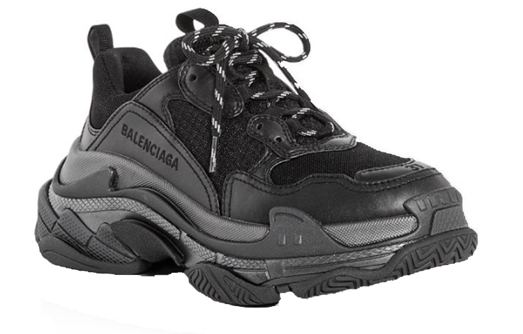 Lookbook (W) Balenciaga Triple S Sneaker ''Zwart'' 524039-W2FS2-1000