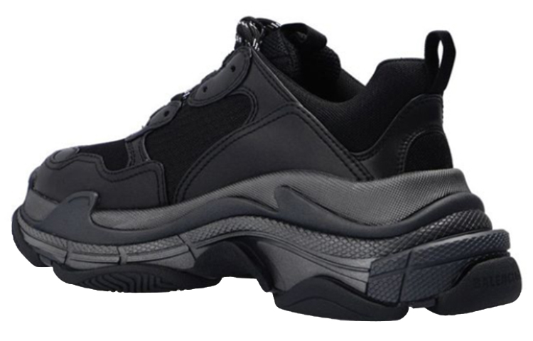 Shop (W) Balenciaga Triple S Sneaker ''Zwart'' 524039-W2FS2-1000
