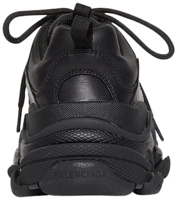 (W) Balenciaga Triple S Kasut 'Hitam' 524039-W2FA5-1000 Purchase (W) Balenciaga Triple S Kasut 'Hitam' 524039-W2FA5-1000