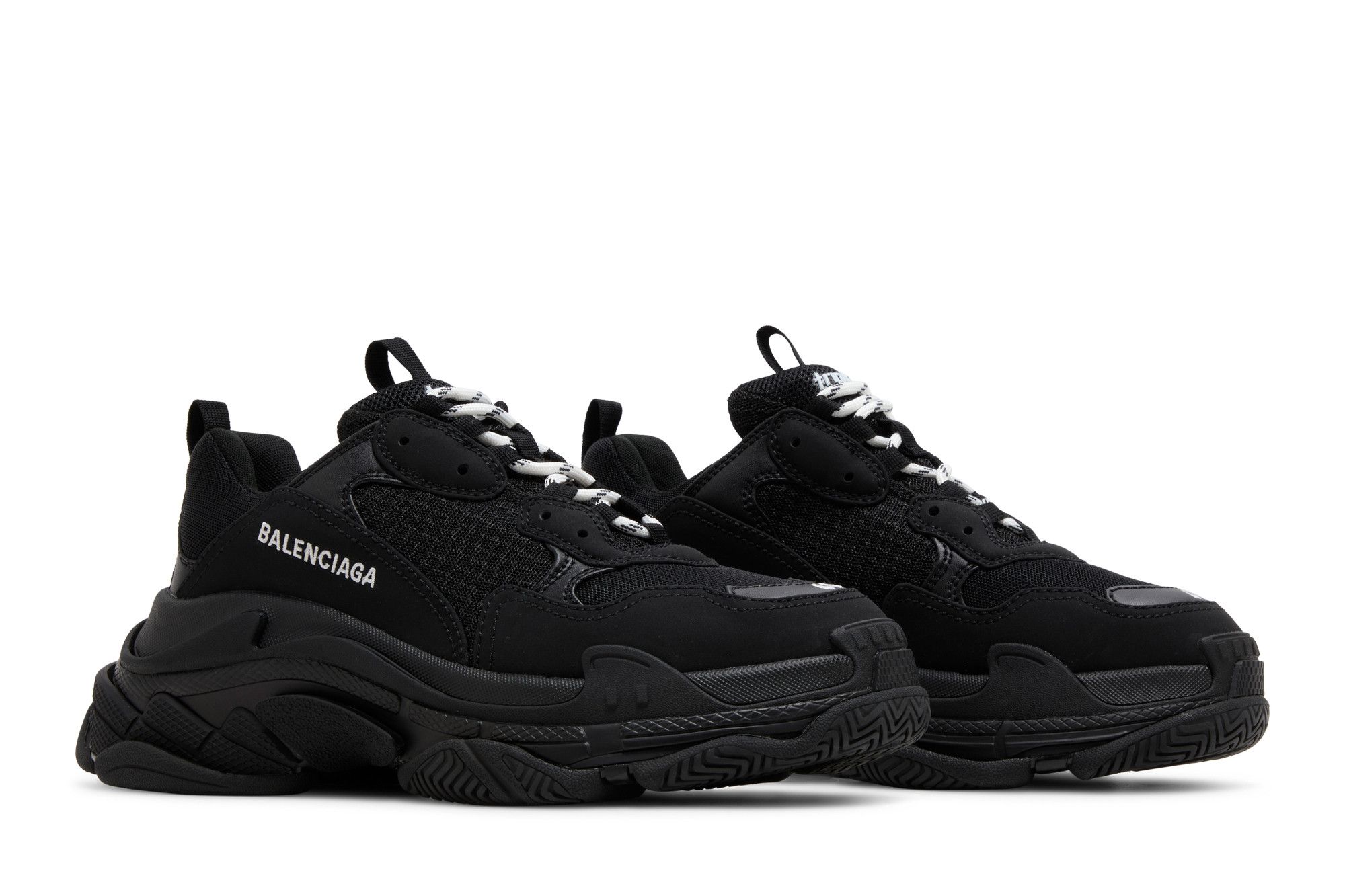 Cheap (W) Balenciaga Triple S Sneaker 'Hitam' 524036 W2CA1 1000