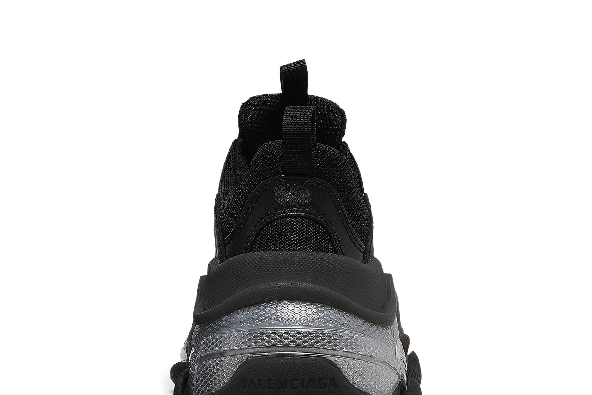 Sizing (W) 발렌시아가 트리플 S 스니커즈 '블랙 이리데센트' 544351W2FB21001