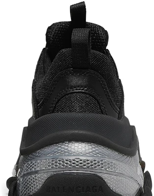 (W) 발렌시아가 트리플 S 스니커즈 '블랙 이리데센트' 544351W2FB21001 Sizing (W) 발렌시아가 트리플 S 스니커즈 '블랙 이리데센트' 544351W2FB21001